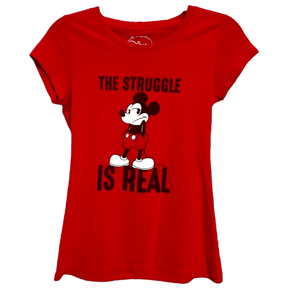 Junior’s 7-9 Medium Mickey Shirt GUC